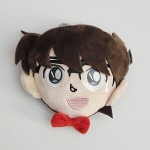 *3 for $30* Detective Conan - Edogawa Conan Plush Face Pass Case Plush